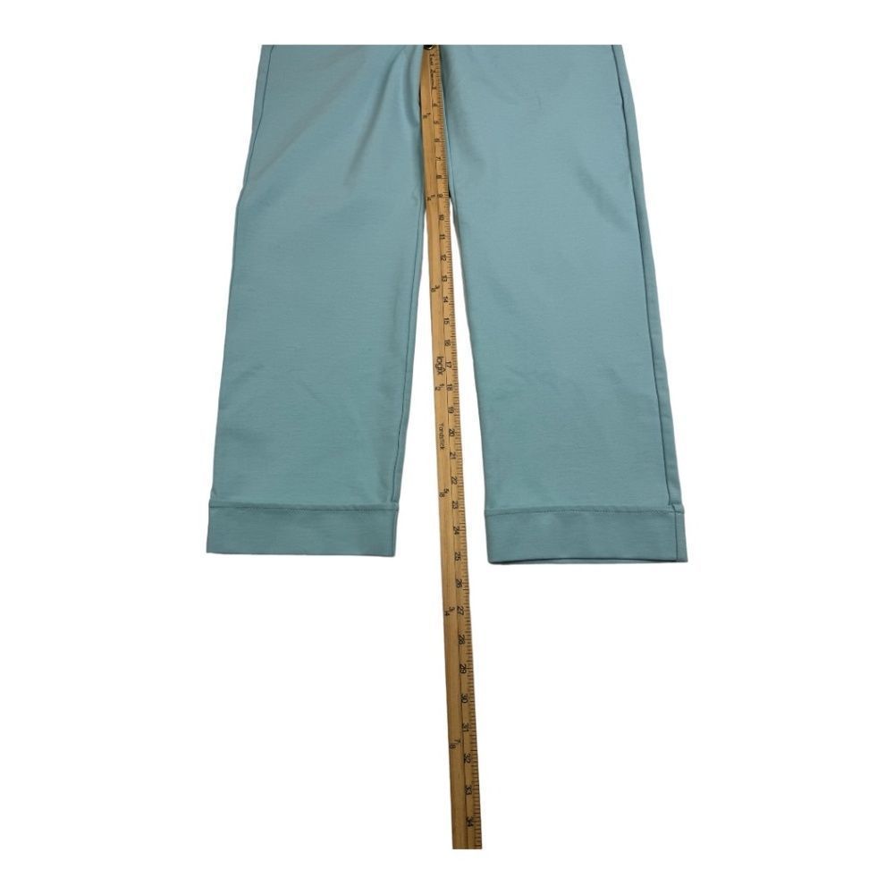 Betabrand Cropped Ankle Pants in Light Blue - Picture 11 of 12